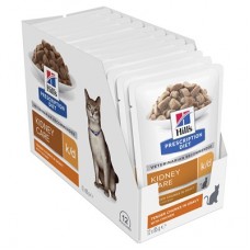 Hills Cat K/D Kidney Care Sachet Chicken Box (12 pouches)